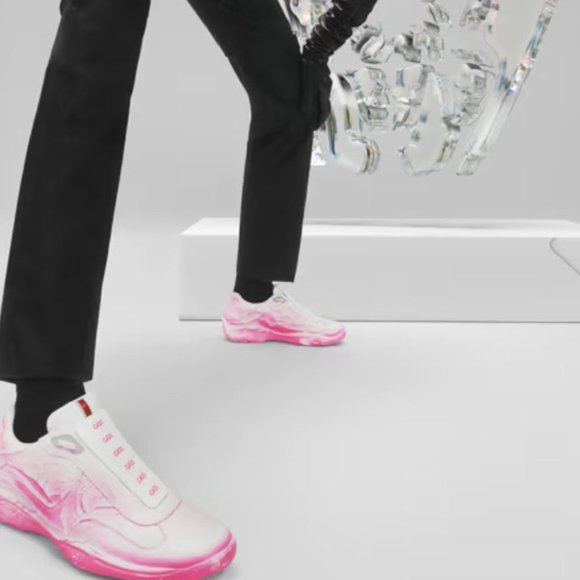 PRADA X CASS ATT4CK SNEAKERS SIZE 7.5 MEN SIZE 9 WOMEN - Picture 11 of 13